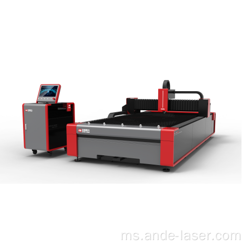 Mesin pemotong laser gentian logam 2000W 3000W Cnc